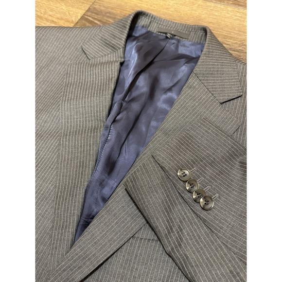 Suitsupply Napoli Zignone Blazer Mens 44 Regular Gray Pure Wool Super 110s - Picture 3 of 8